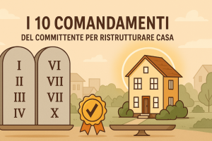 I 10 comandamenti per ristrutturare casa