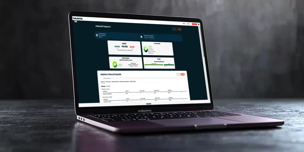 Preventivo di ristrutturazione con Hausme